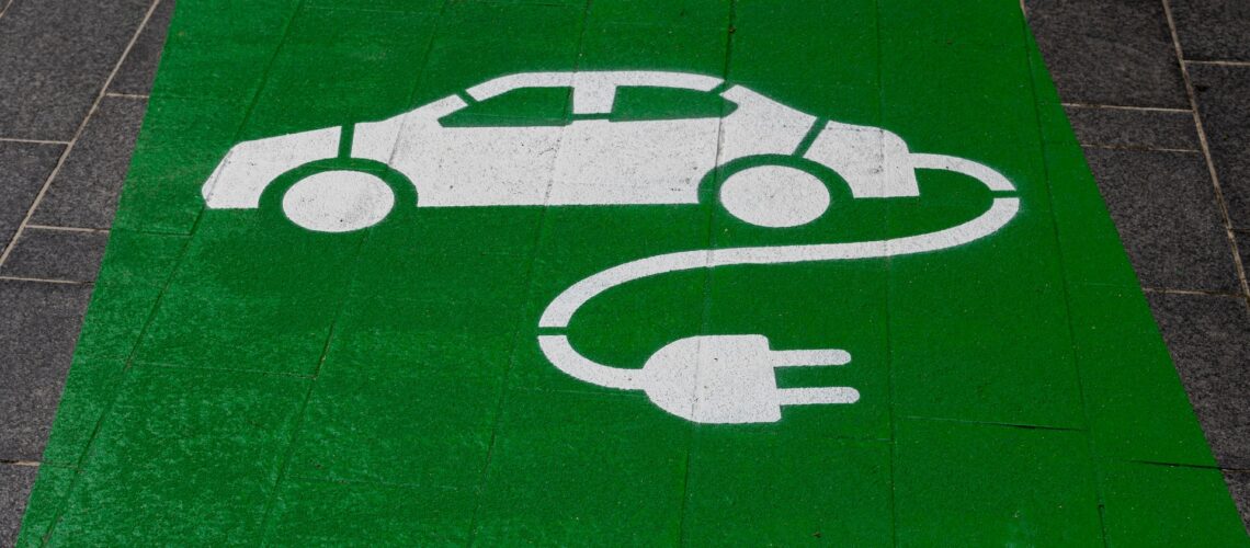 ev electric car charging station logo